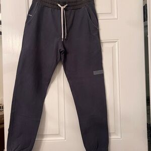 Vuori Men's Balboa Dark Grey Joggers Size Medium